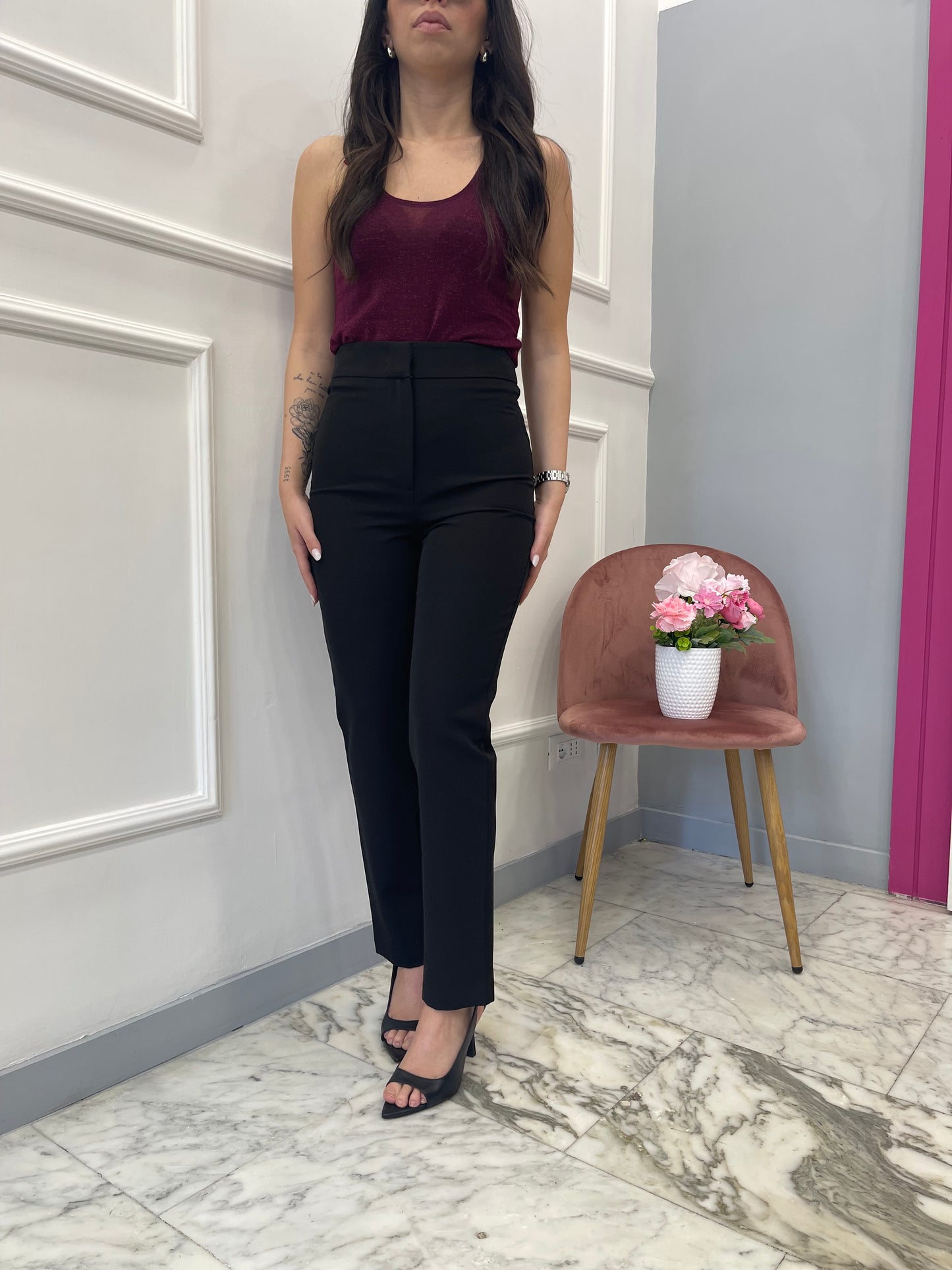 Flare Basic Pants Silence Limited