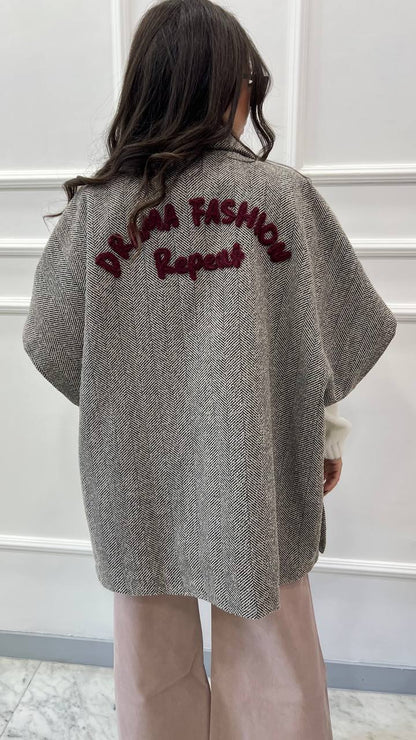 Giacca Mantella Pinker Couture